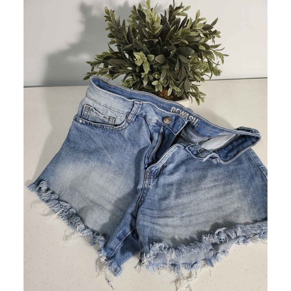 Rewash Vintage Reunion Super High Rise Shorts